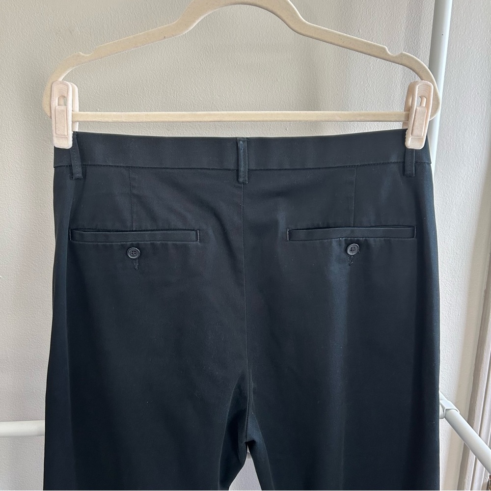 ⭐️ BUNDLE of 2 Haggar Clothing men’s straight fit premium no iron black pants - Picture 5 of 11